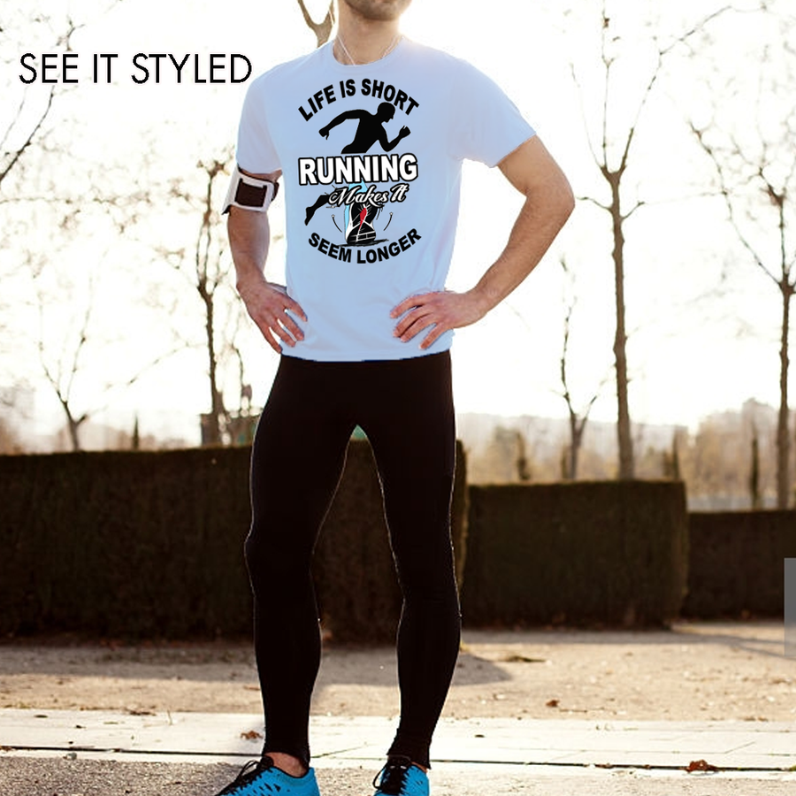Running- Unisex Softstyle T-Shirt
